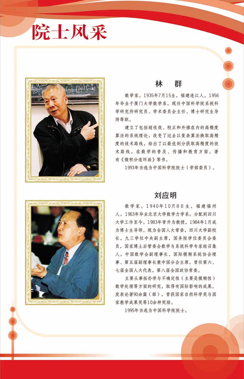 閩籍院士風采展