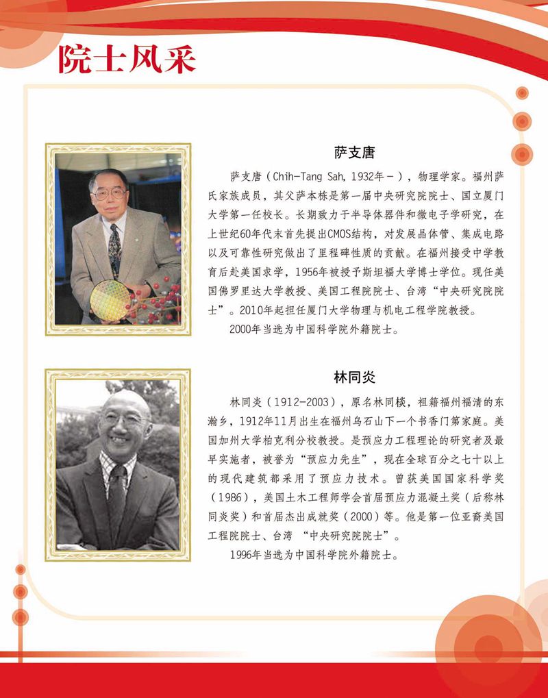 閩籍院士風采展