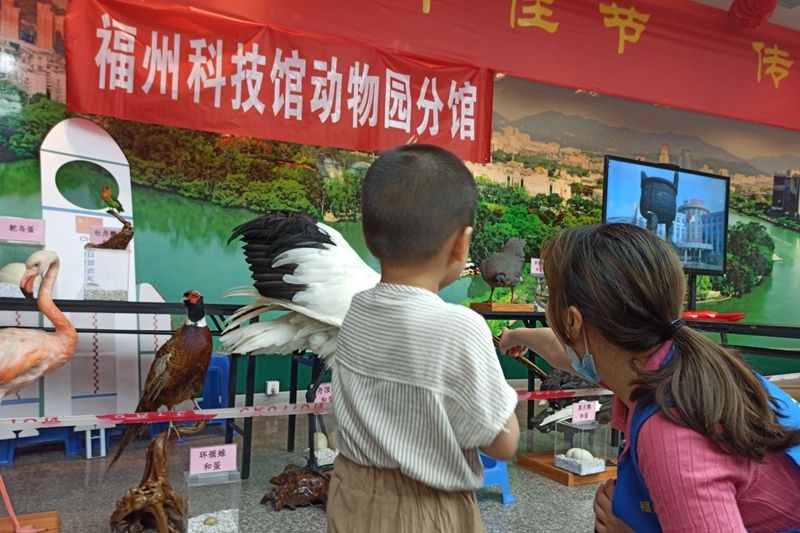 福州動物園參加端午節(jié)科普活動