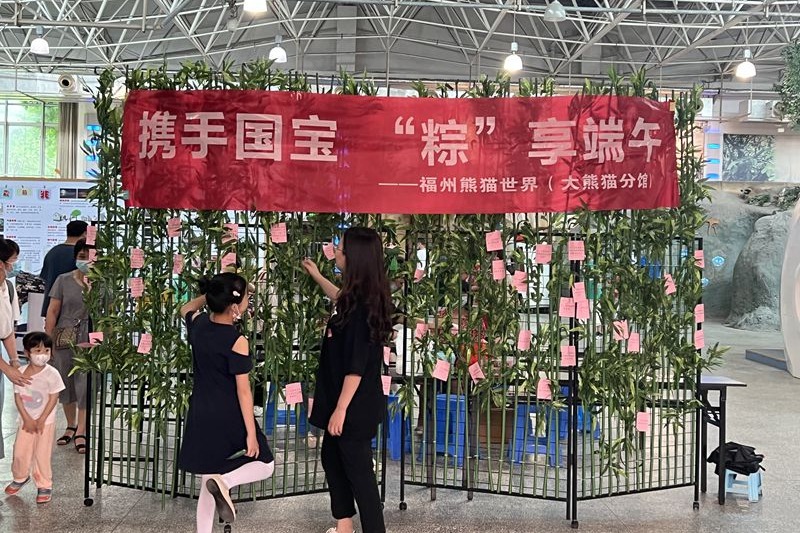 海峽（福州）大熊貓研究中心開展 “攜手國寶，“粽”享端午”科普活動(dòng)