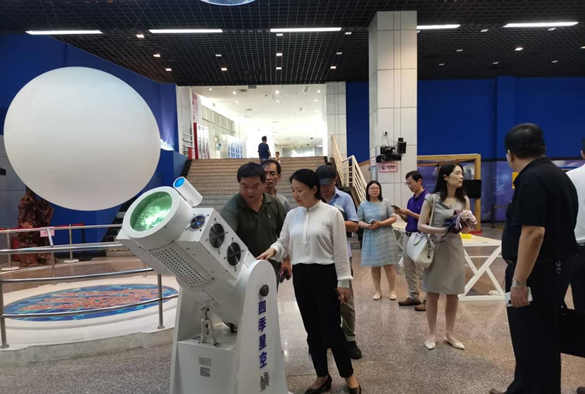 省科協(xié)黨組成員、副主席魯偉群一行調(diào)研福州市科普工作