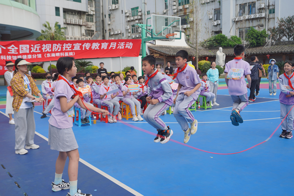 “目”浴陽光 預防近視——這場趣味運動會快樂又護眼