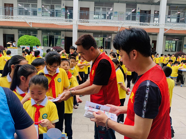 反邪教宣傳活動走進永泰縣第三實驗小學