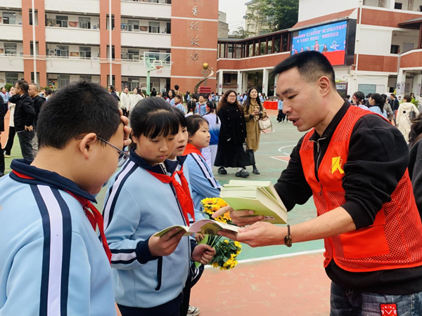 反邪教宣傳活動走進閩侯縣青口滬嶼小學