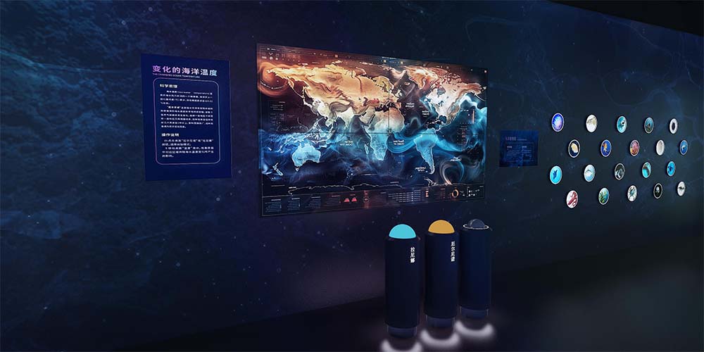 變化的海洋溫度