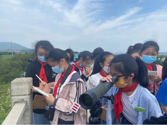2022年全國濕地自然筆記接力賽閩江河口濕地觀鳥實踐活動
