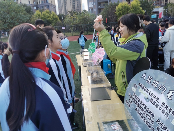 探索大熊貓的奧秘：福州科技館大熊貓分館科普活動走進高新區(qū)實驗小學