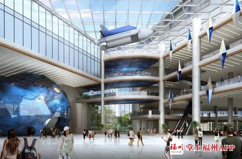 炫！福州科技館新館要來了！就在……