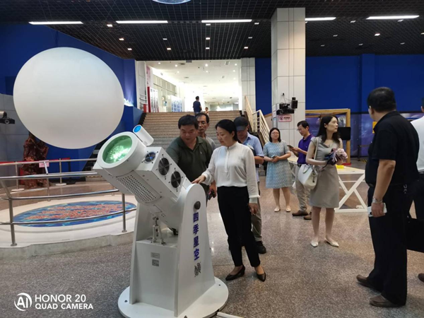省科協(xié)黨組成員、副主席魯偉群一行調(diào)研福州市科普工作